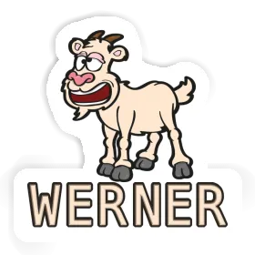 Chèvre Autocollant Werner Image