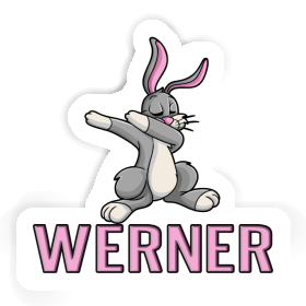 Sticker Kaninchen Werner Image