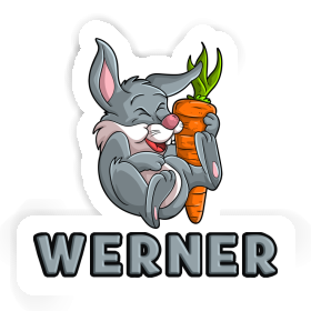 Sticker Werner Hare Image