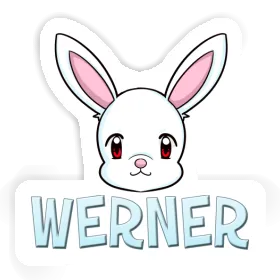 Hase Sticker Werner Image