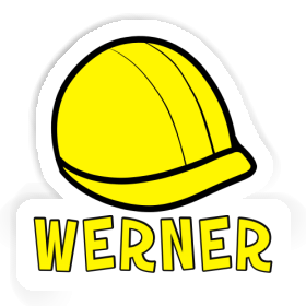 Sticker Werner Helmet Image