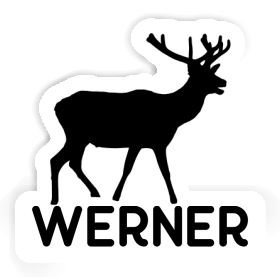 Autocollant Werner Cerf Image