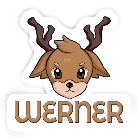 Sticker Werner Deerhead Image