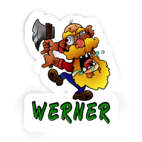 Werner Sticker Lumberjack Image