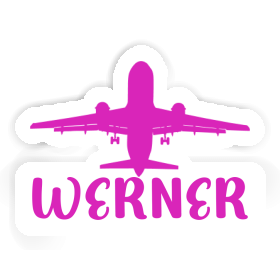 Jumbo-Jet Sticker Werner Image