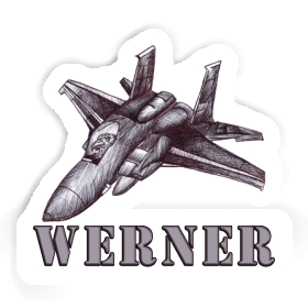 Autocollant Werner Jet Image