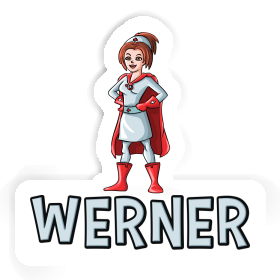 Infirmière Autocollant Werner Image