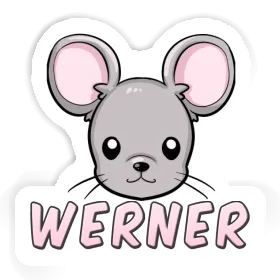 Werner Sticker Mouse Image