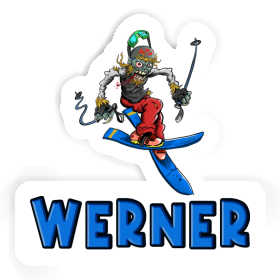 Sticker Werner Skier Image