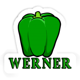 Werner Sticker Paprika Image