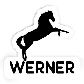 Werner Sticker Pferd Image