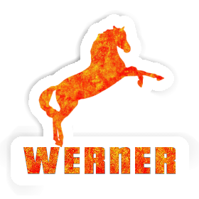 Sticker Werner Pferd Image