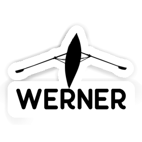 Sticker Ruderboot Werner Image