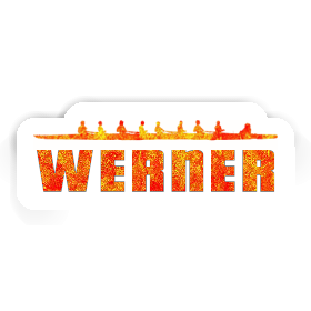 Sticker Werner Rowboat Image