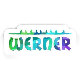 Werner Sticker Rowboat Image