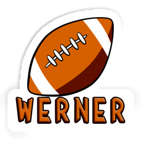 Sticker Rugby Werner Image