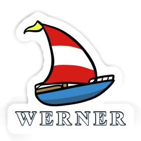 Segelboot Sticker Werner Image