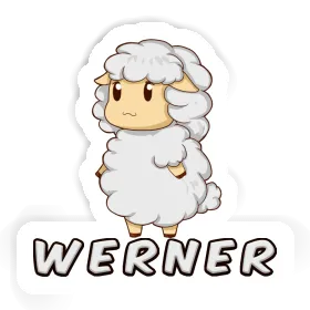 Sticker Sheep Werner Image