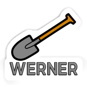 Sticker Schaufel Werner Image
