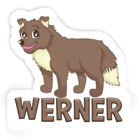 Werner Aufkleber Hirtenhund Image
