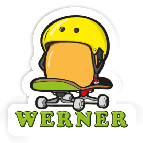 Sticker Werner Skateboard Egg Image