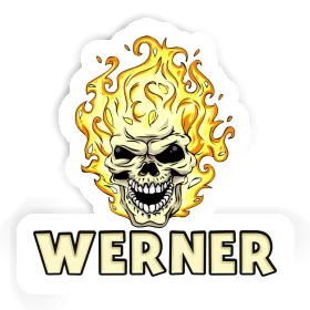Werner Sticker Feuerkopf Image