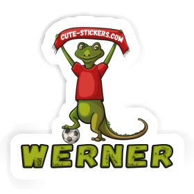Sticker Werner Lizard Image