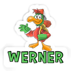 Sticker Wanderer Werner Image