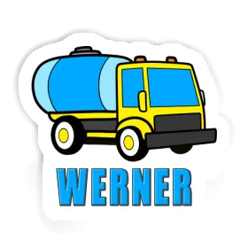 Camion d'eau Autocollant Werner Image