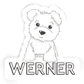 Aufkleber Terrier Werner Image