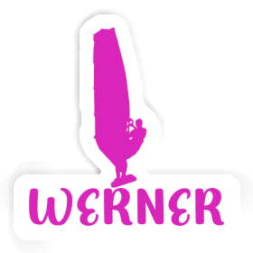 Werner Sticker Windsurfer Image