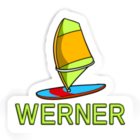 Werner Sticker Windsurf Board Image
