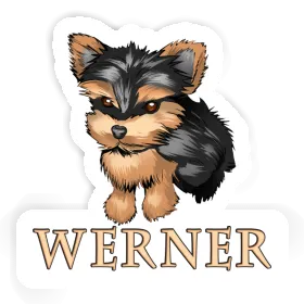 Yorkshire Terrier Sticker Werner Image