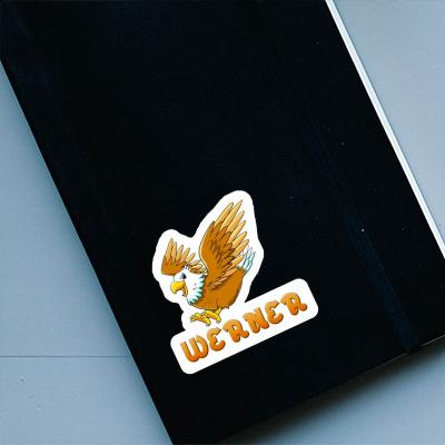 Sticker Werner Eagle Notebook Image