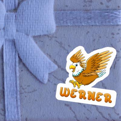Werner Autocollant Aigle Notebook Image