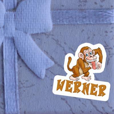 Werner Sticker Gorilla Laptop Image