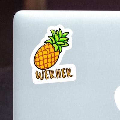 Sticker Werner Pineapple Gift package Image