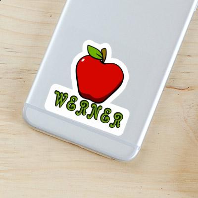 Apple Sticker Werner Laptop Image