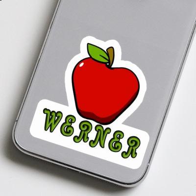 Apple Sticker Werner Image