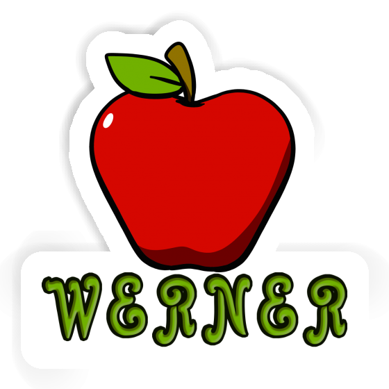 Apple Sticker Werner Notebook Image