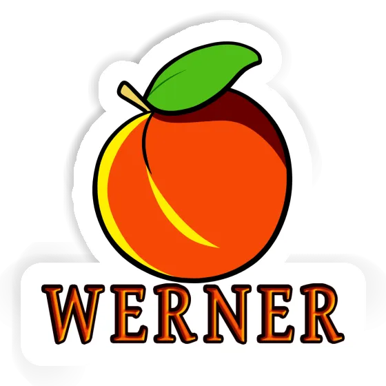 Aprikose Sticker Werner Gift package Image