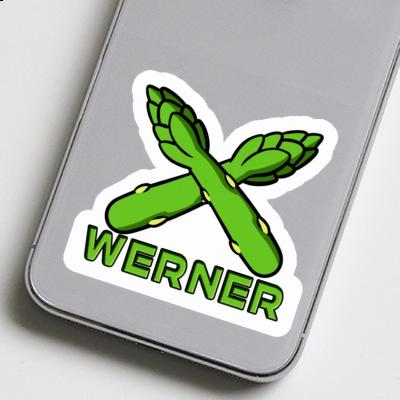 Sticker Asparagus Werner Image