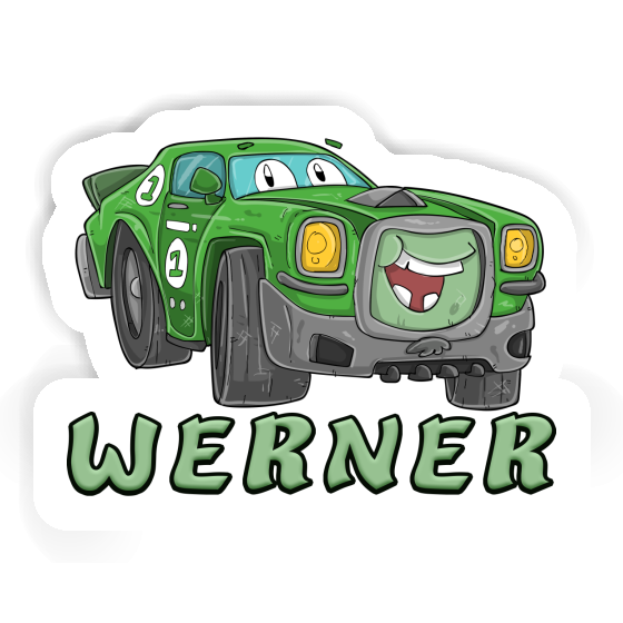 Werner Sticker Car Image