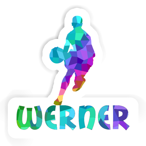 Basketball Player Sticker Werner Gift package Image