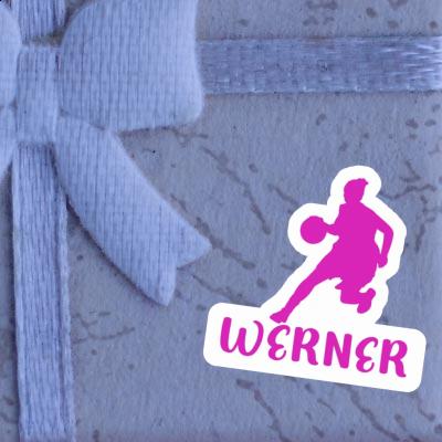 Sticker Werner Basketball Player Image