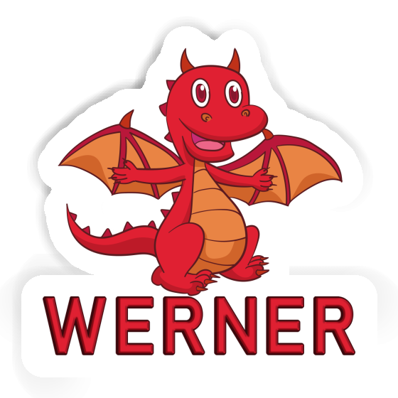 Drache Sticker Werner Image