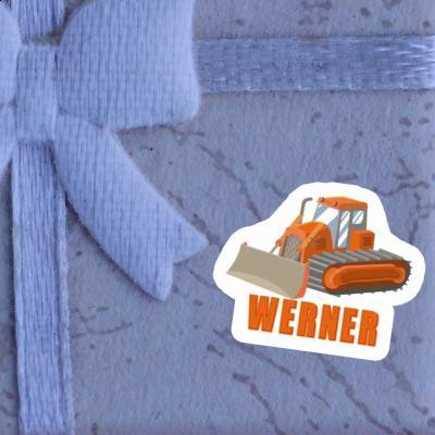 Excavator Sticker Werner Gift package Image