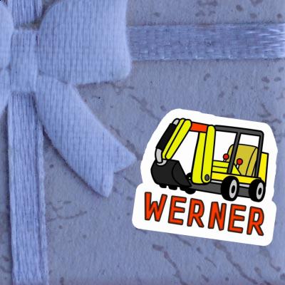 Werner Sticker Mini-Excavator Gift package Image