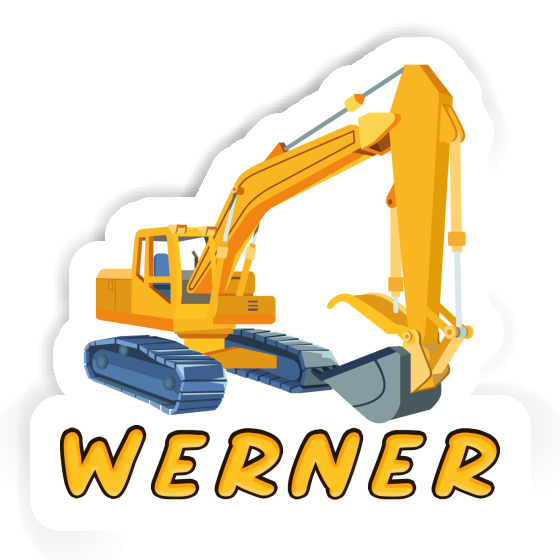 Werner Sticker Excavator Image