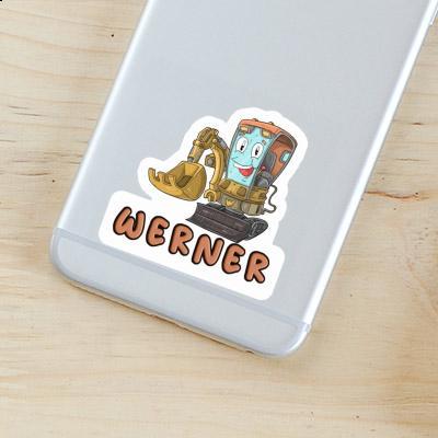 Werner Sticker Excavator Gift package Image